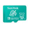 Tarjeta De Memoria Microsd 512 Gb Para Nintendo Switch Rayo Shop Chile