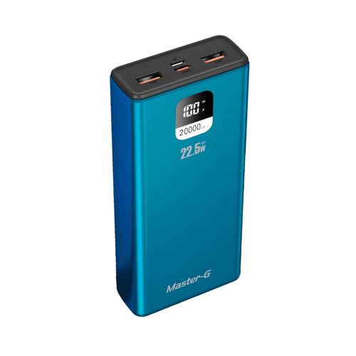 Bateria Externa PowerBank 20000Mah Carga Rapida 22.5W MasterG - imagen 2