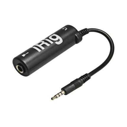 Conector adaptador IRIG RayoShop para guitarra, bajo y piano.