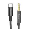 Cable de Audio USB-C a Auxiliar Jack 3.5 mm 1 Metro Hoco