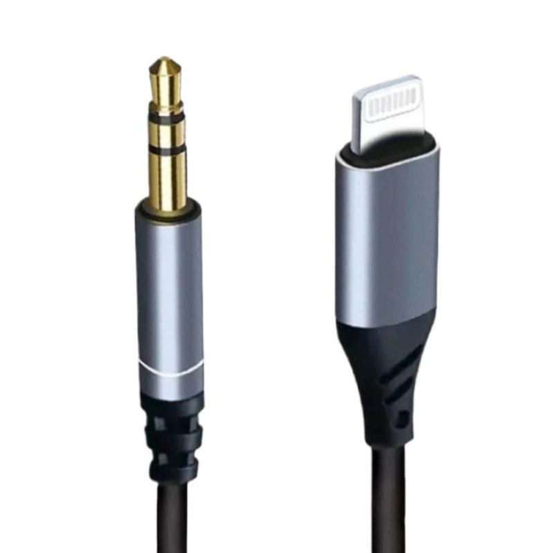 Comprar Cable Lightning a Jack 3.5mm 1 metro online Rayoshop