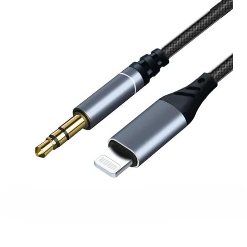 Cable adaptador de audio Lightning a Jack 3.5mm Rayoshop