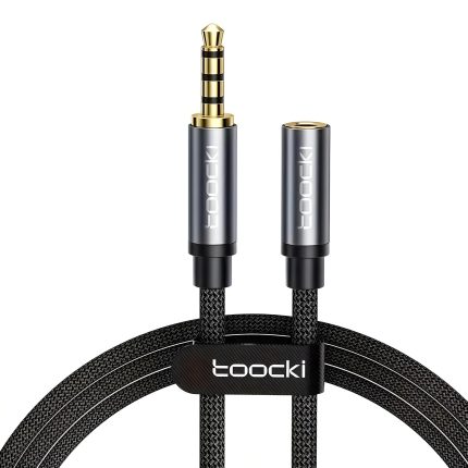 Cable audio jack 3.5mm macho a hembra 2m Toocki para rayoshop