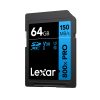 Amplía el almacenamiento de tu cámara con la tarjeta SD Lexar 800x de 64GB