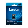 Tarjeta SD Lexar 800x 64GB: La mejor opción para cámaras DSLR y videocámaras