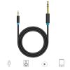 Cable de Audio Auxiliar Jack 3.5 mm a Jack 6.35 mm de 1 metro Vention - imagen 6