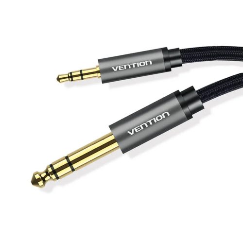 Cable de Audio Auxiliar Jack 3.5 mm a Jack 6.35 mm de 1 metro Vention - imagen 5