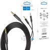 Cable Jack 3.5mm Hoco: Un accesorio esencial para tus dispositivos de audio. ¡Encuéntralo en Rayoshop!