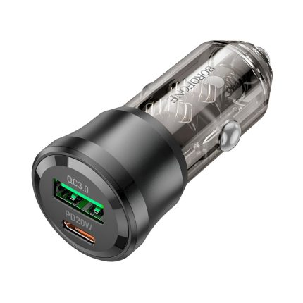 cargador de auto para smartphone borofone 38w rayoshop