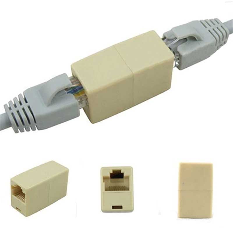 Conector RJ45 macho a hembra Rayoshop - Alargador de red