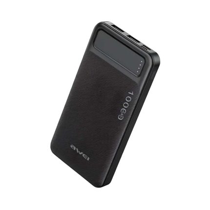 Batería externa delgada y ligera Awei P5K de 10000 mAh, perfecta para llevar contigo, en Rayoshop