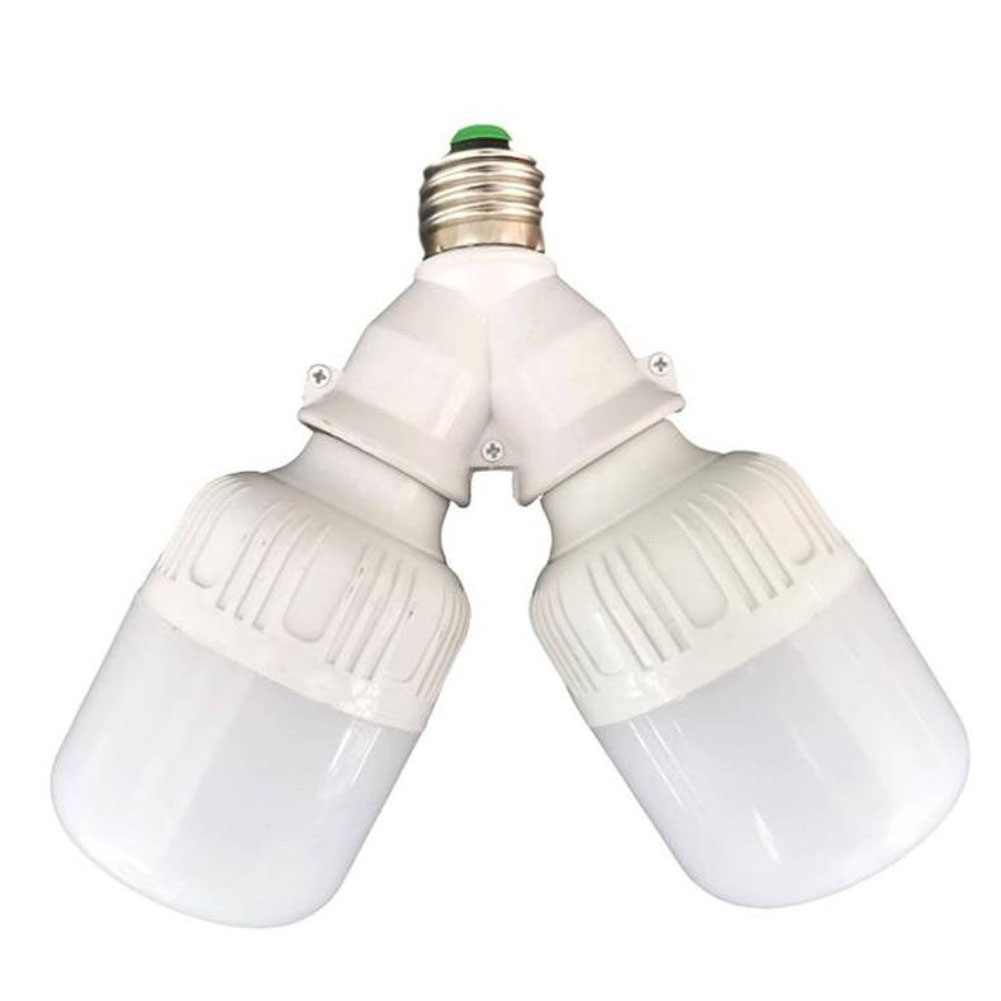 Portalámparas Doble para Techos, Iluminación Duradera, Rayoshop