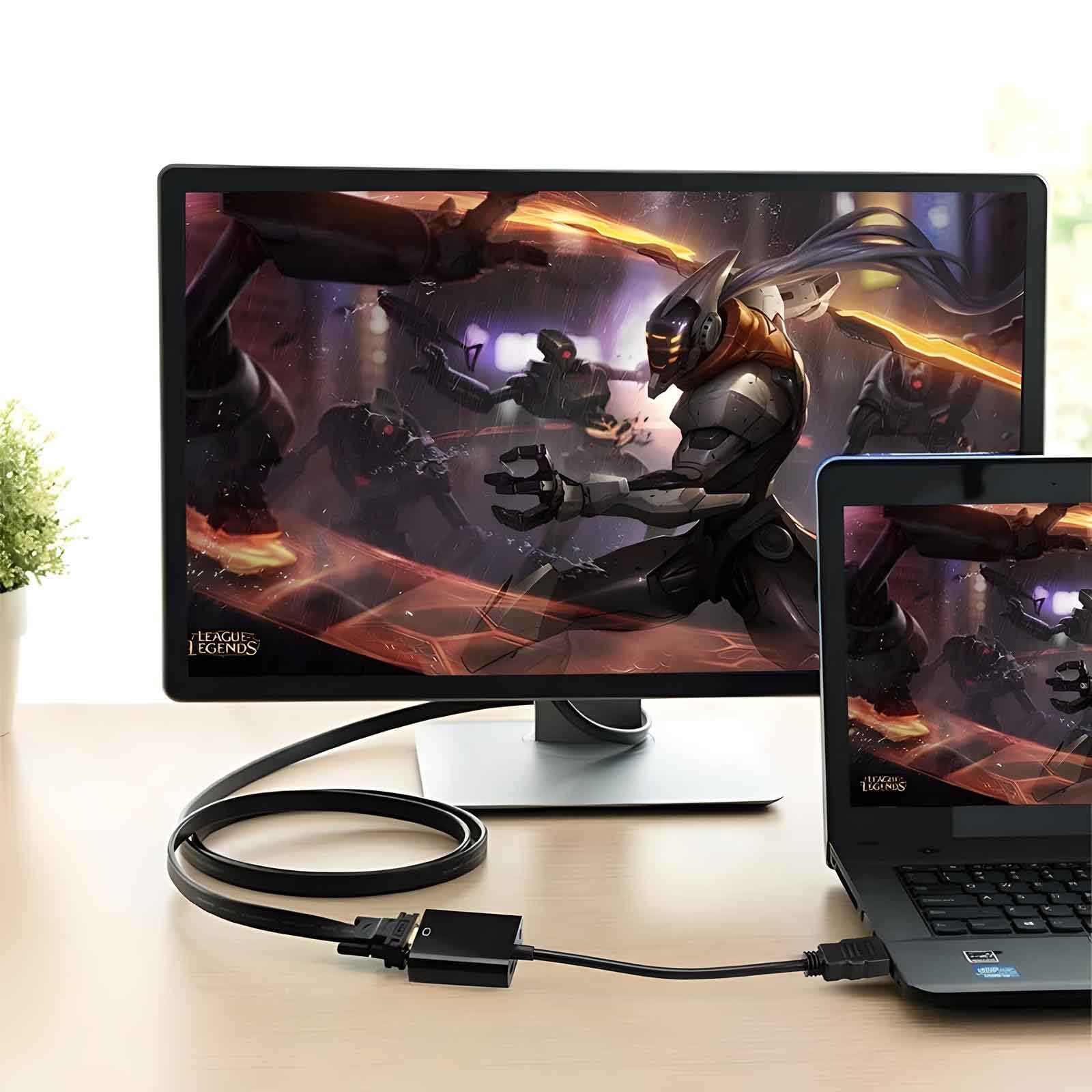 Adaptador HDMI a VGA Rayoshop, soporte técnico Chile