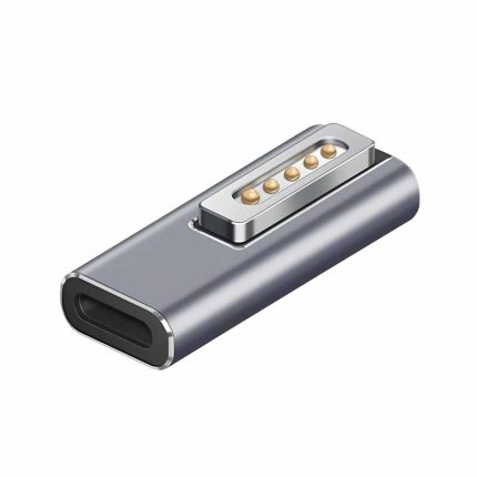 Adaptador de corriente USB-C a MagSafe de Rayoshop, carga tu iPhone más rápido.