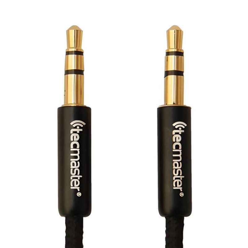 Cable Tecmaster 1 metro audio 3.5mm Rayoshop tienda online