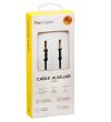 Cable auxiliar Tecmaster 1 metro 3.5mm para audio nítido. Rayoshop.