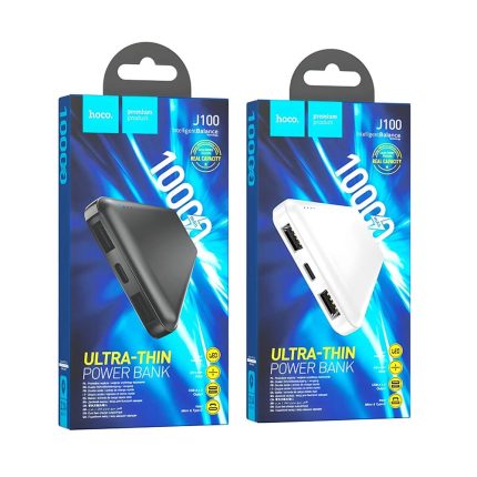 Batería externa Hoco J100 22.5W, 10000mAh, Rayoshop, stock disponible
