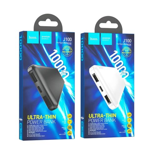 Batería externa Hoco J100 22.5W, 10000mAh, Rayoshop, stock disponible