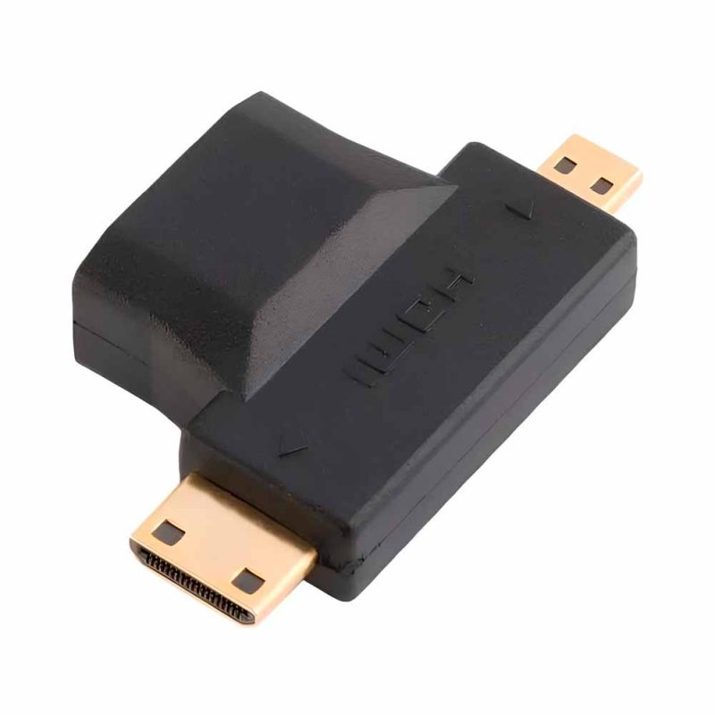 Adaptador HDMI a Micro HDMI y Mini HDMI Rayoshop Chile