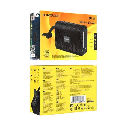 Parlante Borofone BR18 Negro - Rayoshop, para fiestas y eventos