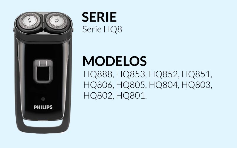 CH050-RY001 Repuesto Cuchilla para Philips Series HQ3 HQ4 HQ56 (13)