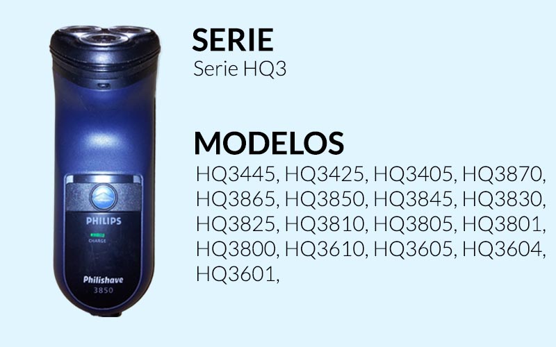CH050-RY001 Repuesto Cuchilla para Philips Series HQ3 HQ4 HQ56 (5)
