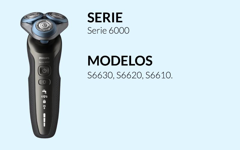 CH050-RY003 Repuesto Cuchilla para Philips Series SH50 HQ8 MODELOS 4