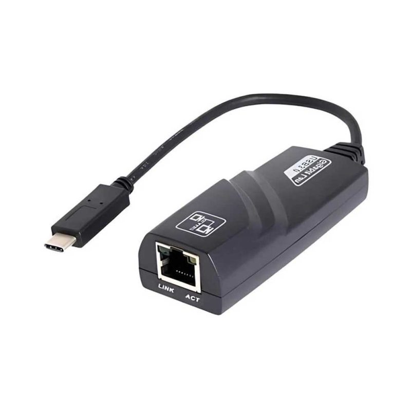 Adaptador USB-C a RJ45 Gigabit 1000 Mbps rayoshop