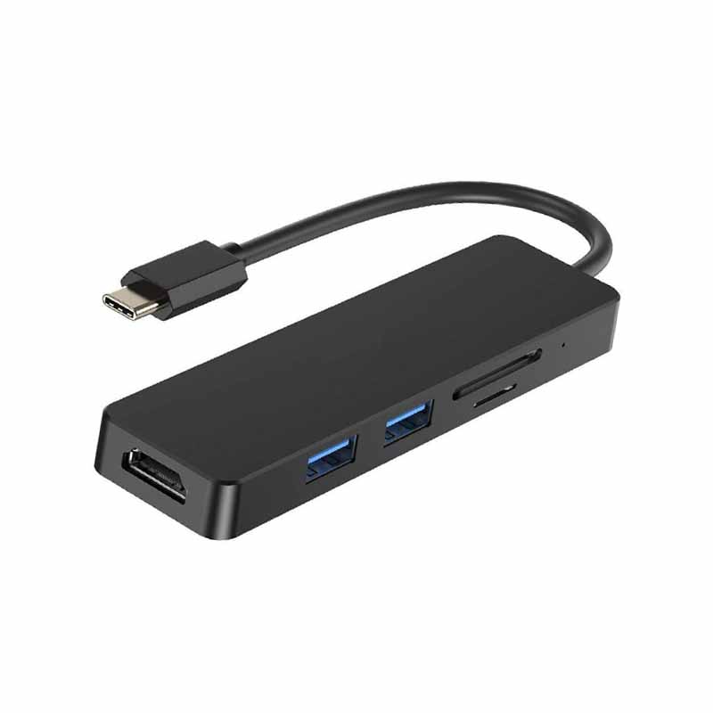 adaptador hub usb-c multipuerto rayoshop
