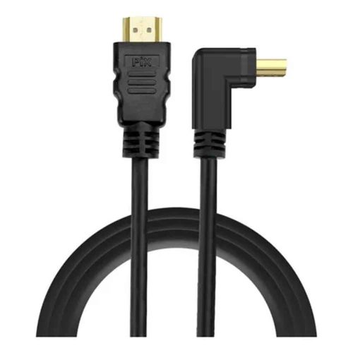 cable hdmi curvado 90 grados 1.5m alta definicion rayoshop