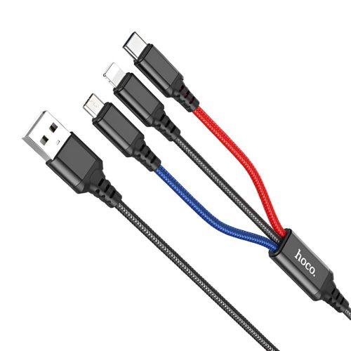 Cable compatible iPhone Samsung Huawei Xiaomi Hoco rayoshop