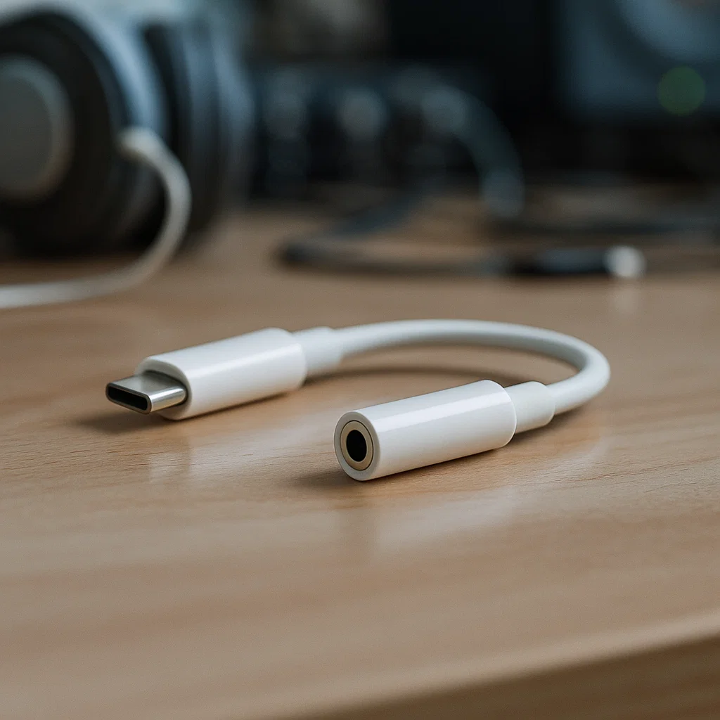 Cable USB-C a auxiliar 3.5 mm Borofone para smartphones rayoshop