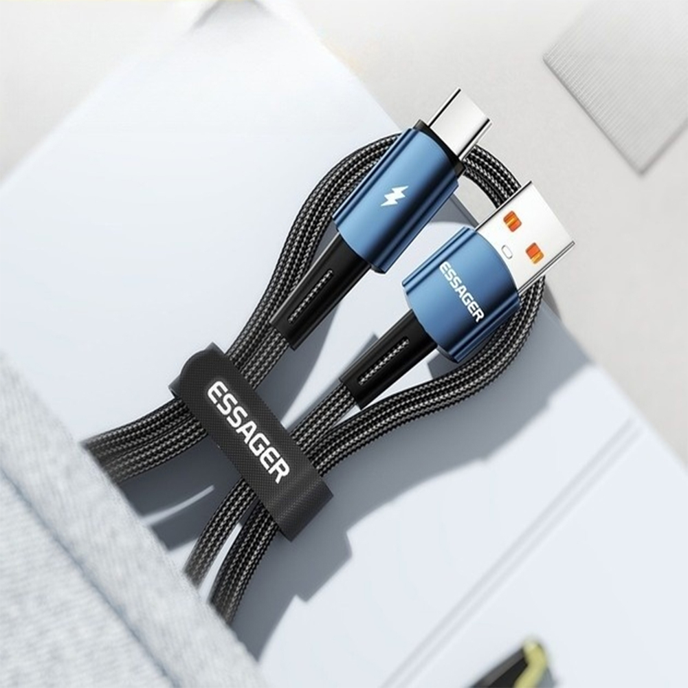 cable carga usb a usb-c essager rayoshop chile
