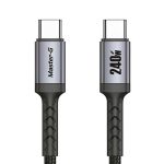 Cable Power Delivery USB-C 240W MasterG Rayoshop Chile