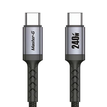 Cable Power Delivery USB-C 240W MasterG Rayoshop Chile