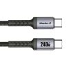 Cable USB-C 240W Power Delivery MasterG Rayoshop 2 metros