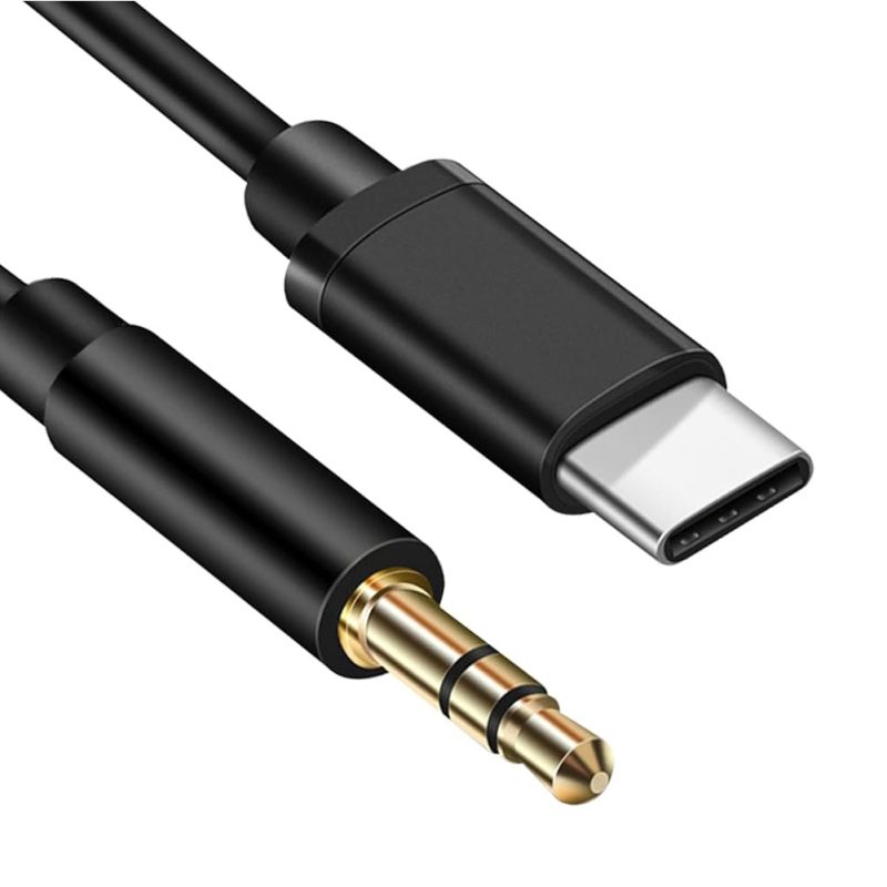 Cable auxiliar USB-C a jack 3.5mm Rayoshop Chile