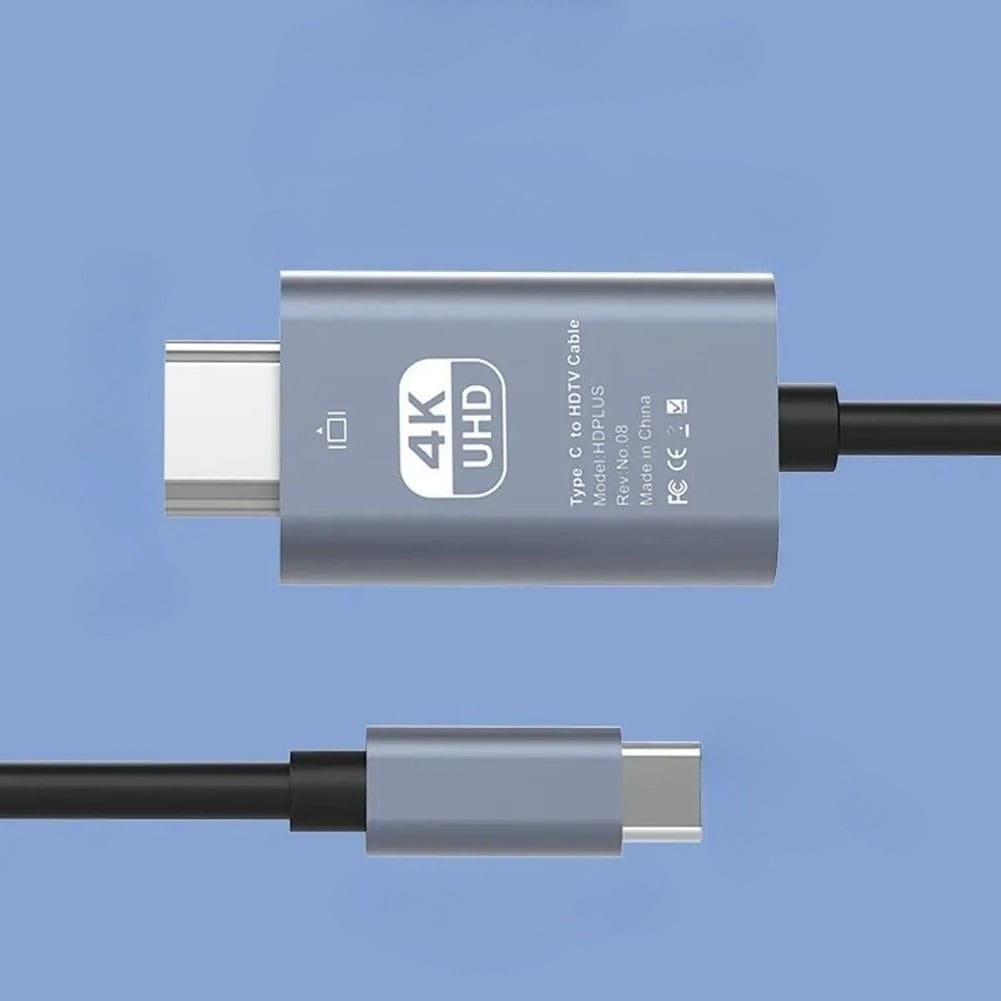 cable adaptador usb-c hdmi eon 4k para pc y tv