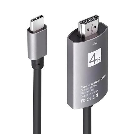 cable usb-c a hdmi 4k 1.8m eon rayoshop