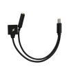 cable usb-c carga rapida y musica en un solo cable
