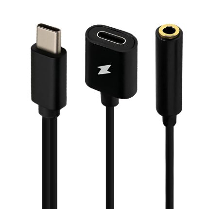 cable usb-c a jack 3.5 mm y usb-c 15 cm eon rayoshop