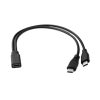 Cable de carga doble USB-C Rayoshop Chile