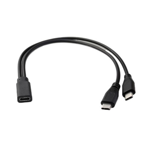 Cable de carga doble USB-C Rayoshop Chile