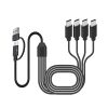 Cable de Carga USB / USB-C a Cuatro USB-C Macho 1.5 Metros - imagen 2