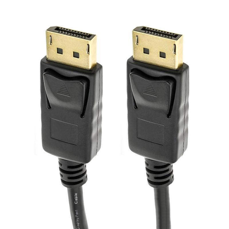 Cable DisplayPort 4K 1.8m conexion para monitores y pc