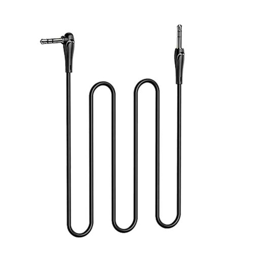 cable auxiliar jack 3.5mm a 3.5mm curvo 90 grados rayoshop