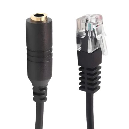 Cable RJ9 a Jack 3.5mm 20cm uso profesional Rayoshop