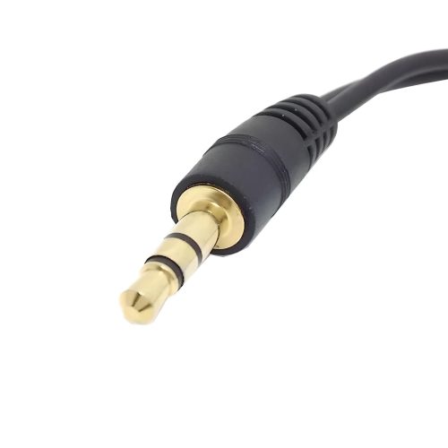 Cable para compartir audio jack 3.5 mm con volumen independiente rayoshop