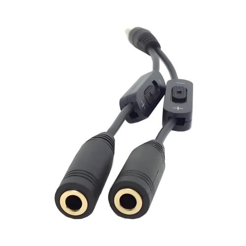 Cable divisor auriculares con control volumen rayoshop