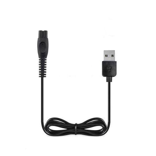 Cable cargador USB a Philips A00390 Segunda Generación (5V / 1A). Diseñado para afeitadoras y recortadoras Philips más recientes (2021–2024).